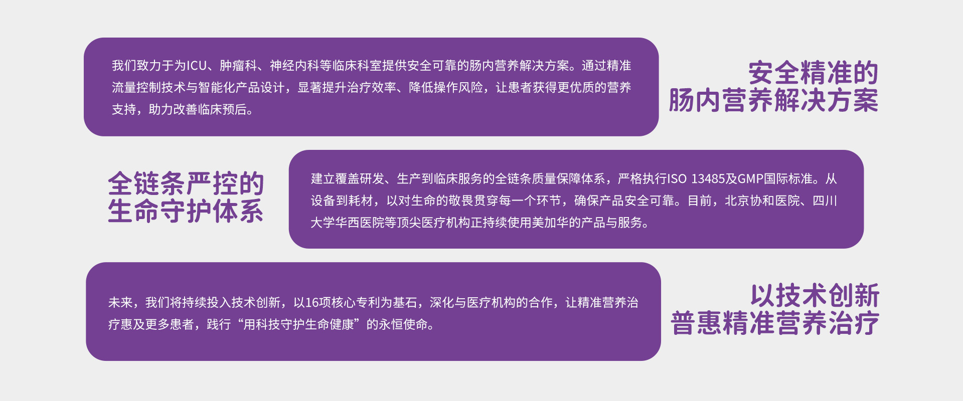 我们的承诺